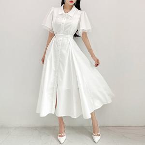 [금찌]금찌 아든 레이스 롱 원피스 ST7703D