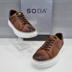 [소다][소다]남성  데일리 스니커즈 FMM325  밤색_US