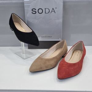 [소다][소다]여성 구두 플랫 FLF305 3칼라_US