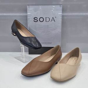 [소다][소다]여성 구두 플랫 FLF309 3칼라_US