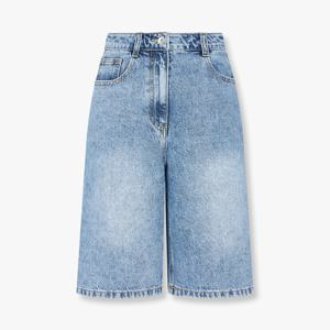 [보브]워싱 데님 버뮤다 팬츠7155355801