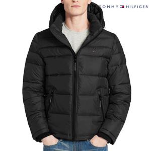 [타미힐피거] 퀼팅 후드 패딩 자켓 (KJO1508A-K)