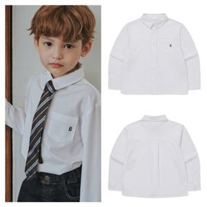 빈 BEEN BZ53BL02WT 화이트 다이마루 셔츠 블라우스PG