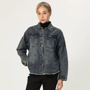 [보니스팍스] 셔츠 카라 데님 자켓-BC38DJ020