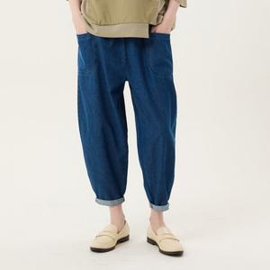 [보니스팍스] 롤업 배기 데님 팬츠-BC38DP020