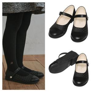 빈 BEEN BZ54AF02BK 여아 블랙 도트 구두PG