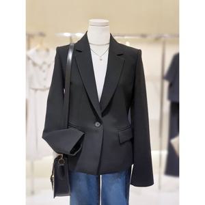 [숲]기본 슬림 원버튼 숏자켓  SB9TJ80