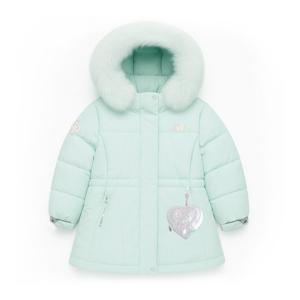 [뉴발란스 주니어]NB 뉴발란스 키즈 솔리드 미디 덕다운 아동 주니어 패딩 점퍼 민트 NK9PE4803G-84