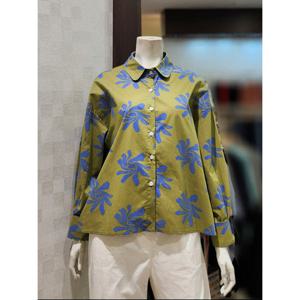 [벨라디터치][벨라디터치] V3F3BL31 루즈핏 숏 프린트 블라우스