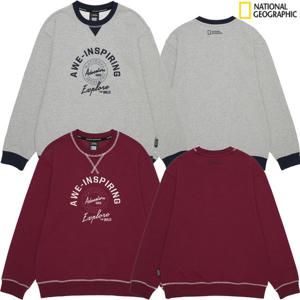 내셔널지오그래픽키즈  그래픽 맨투맨 K253USW020