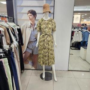 Ab.f.z DP01 턱주름벌티드프린트나염원피스 AFZ3HO09