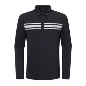 JDX DP01 보더 프린트 나일론 긴팔 티셔츠 X2TLW3442