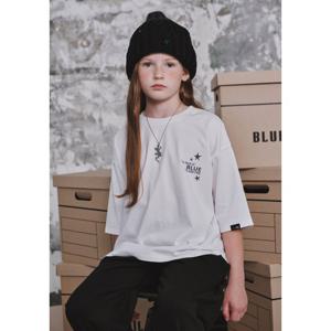 [블루테일]AZG8TS01WT 오버핏 화이트 반팔 티셔츠