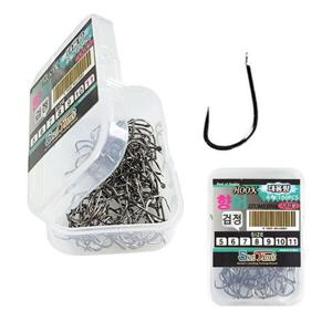 잉어바늘 씨타임 국산 향어바늘 100p 무미늘침 민물 호수 낚시