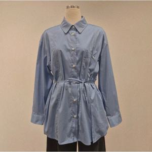 [비지트인뉴욕]벨티드 롱셔츠 VB9LS19