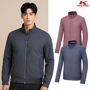 콜핑 남성 멜란지 기모안감 방풍 등산 바람막이 자켓 KSC671QJ1M