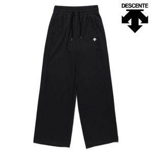 [데상트]데상트 여성 와이드핏 트레이닝 팬츠 SP322UKP89BLK0 바