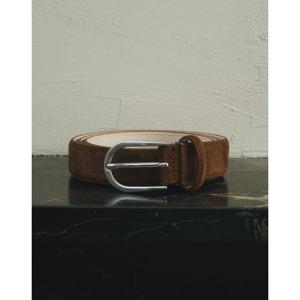 [헤지스/선물포장]이태리 가죽 스웨이드 벨트HJBE5F026W3