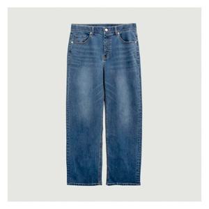 [행텐][행텐]남성 히든밴딩 솔리드 와이드 데님팬츠-SE202104100