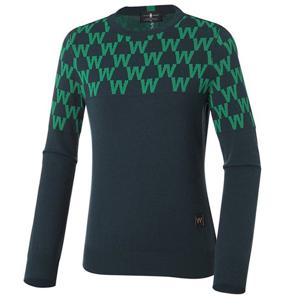 [와이드앵글]여성 WL 모노그램 라운드 스웨터 WWU22K03G9