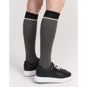 닥스 골프 여성 25FW PREMIUM 그레이 무릎 배색 파일 니삭스 DNSS5F653G3