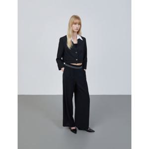 [쥬크]니트 디테일 팬츠 Z252MSA021