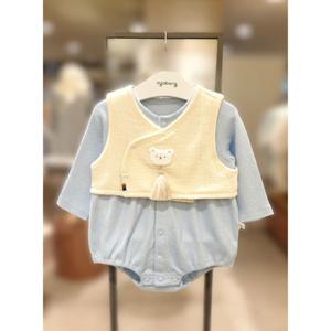 [아가방] 보리 모달 바디수트 조끼세트 (01S717502)