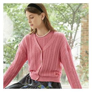 [레코브](레코브) 미니 꽈배기 가디건(LC61C9KC523X)