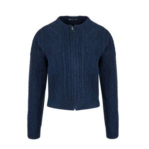 [레코브](레코브) 울 혼방 지퍼물결 니트 가디건(LC31CYKC537X)