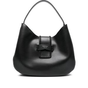 25 FW 엠포리오아르마니 브레이디드 디테일 레더 숄더 백 EW002273AF17655 TP442195259