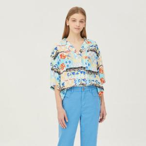 [베네통]마리 블라우스_BABL69431