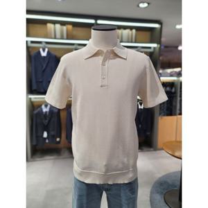 [지오지아]MARIO조직 변형 카라 니트 ABE3ET1103 LBE