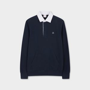 [브룩스브라더스] 솔리드 포켓 럭비 셔츠 (네이비) (BBNTMNF301)