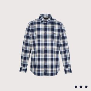 [인디안]중년 남성 빅체크 셔츠 MITNL4F820156GL