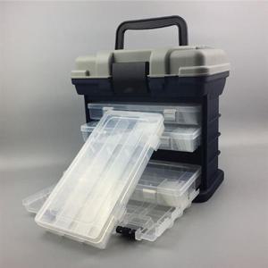 루어보관함 이동형 4단 하드커버 태클박스 보관함 가방