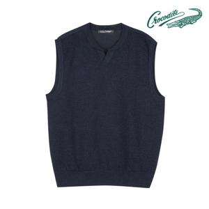 [크로커다일] 헨리넥 다이아 니트조끼 CDAA5KV3303