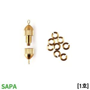 도래추 싸파 붕어의신 고정식 무게조절추 1호 봉돌