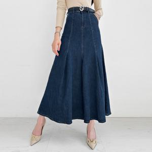 [금찌]금찌 카덴 맥시 데님 스커트 SK3181