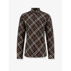 [BURBERRY] 라프리마 남성 셔츠 코튼 위드 체크 모티프 8115498 B2412 TRUFFLE IP /12