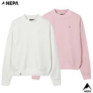 네파 [티셔츠 맨투맨](7L65365) 여성 그린마인드 세미 크롭 그래픽 맨투맨 티셔츠