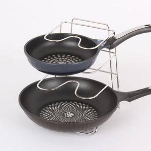 후라이팬정리대(일체형) 냄비거치대 싱크대 수납정리