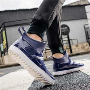 방수장화 남자 숏레인 앵클 장화 낚시 우화 방수 고무 신발