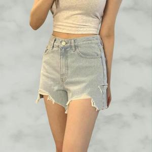 [다잇템]여성 진 핫팬츠 그런지 캐쥬얼 반바지