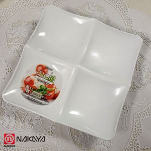 일본그릇 일본 나카야 빈티지 4칸 나눔접시 그릇(식품검역인증)