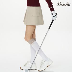듀빅 여성 아웃포켓 A라인 맞주름 큐롯 DF3WCU472BG