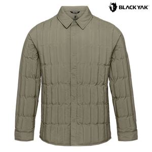 블랙야크 남성 무봉제 세로형 경량패딩 루클라 셔츠 튜브 다운자켓 1BYPAWU021