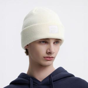 내셔널지오그래픽 N253AHA100 플레인 비니 IVORY
