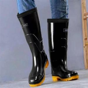 작업장화 260mm 검정 미끄럼방지 방수장화 고무장화 농사용장화