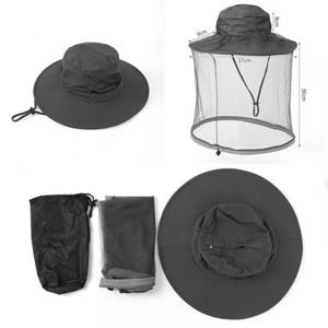 낚시모자 액티브 방충모자 등산 낚시 농사 정글 벌초모자