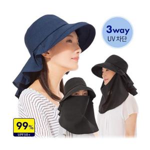낚시모자 쿨 UV 차단 작업 낚시 모자 여행 탈부착 페이스 커버